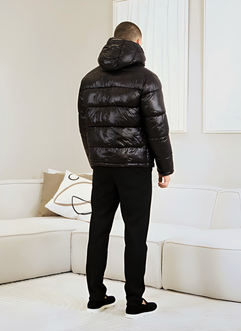 100% down puffer jacket