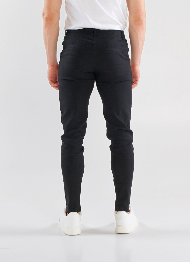 Lightweight chinos - black