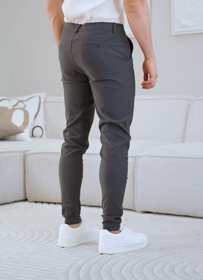 Lightweight chinos - grey