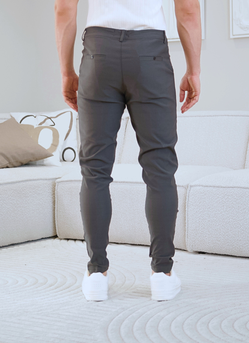 Lightweight chinos - grey