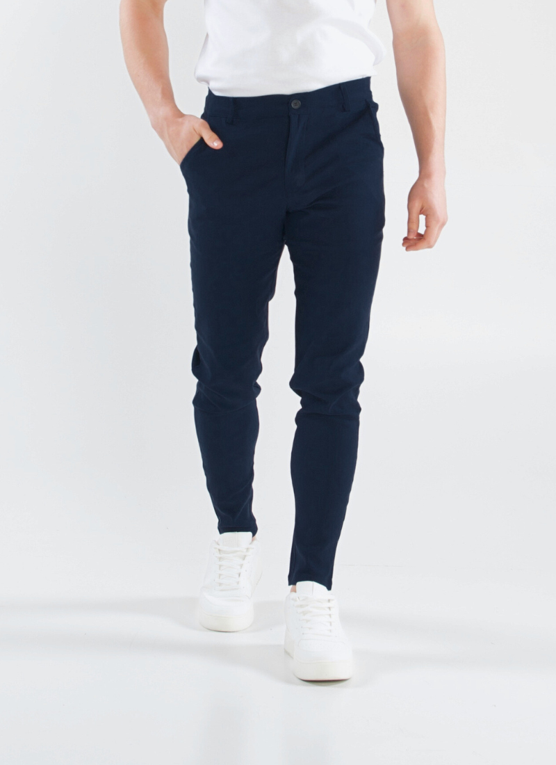 Lightweight chinos - navy