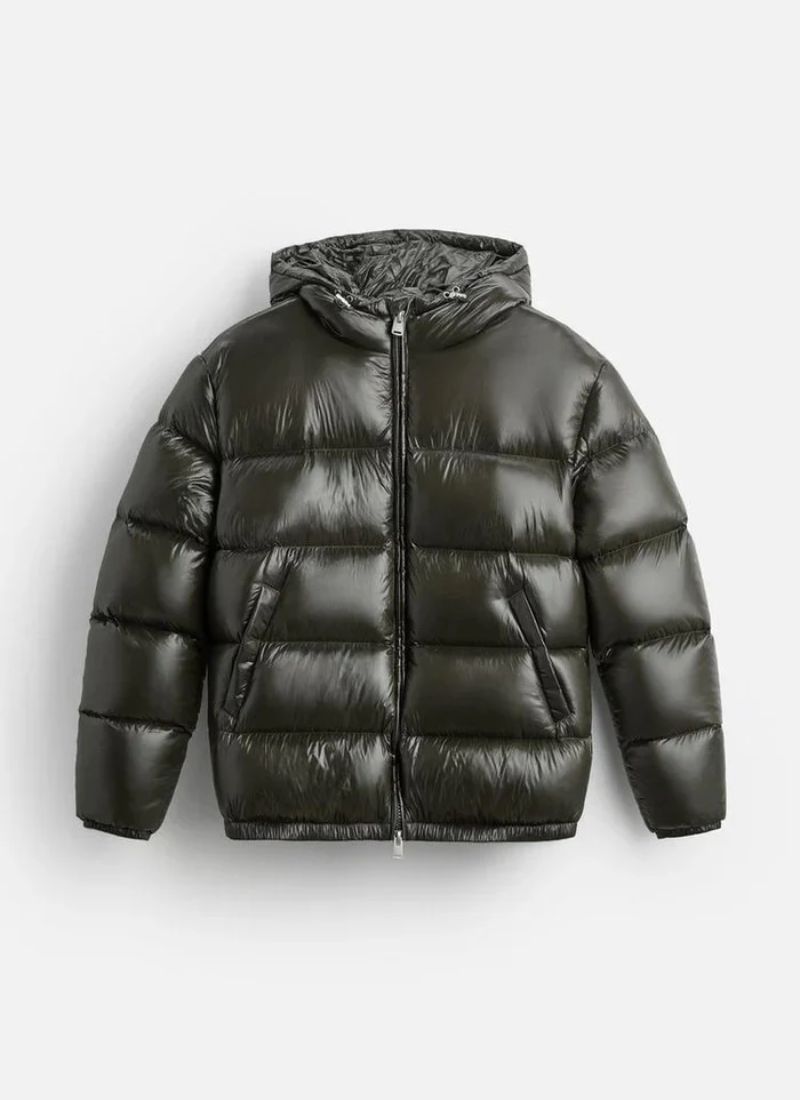 100% down puffer jacket