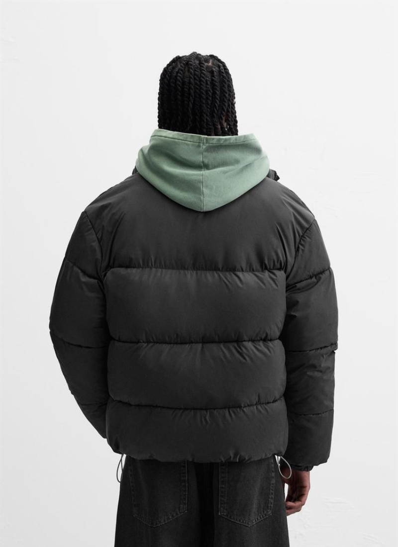 Quilted puffer jacket