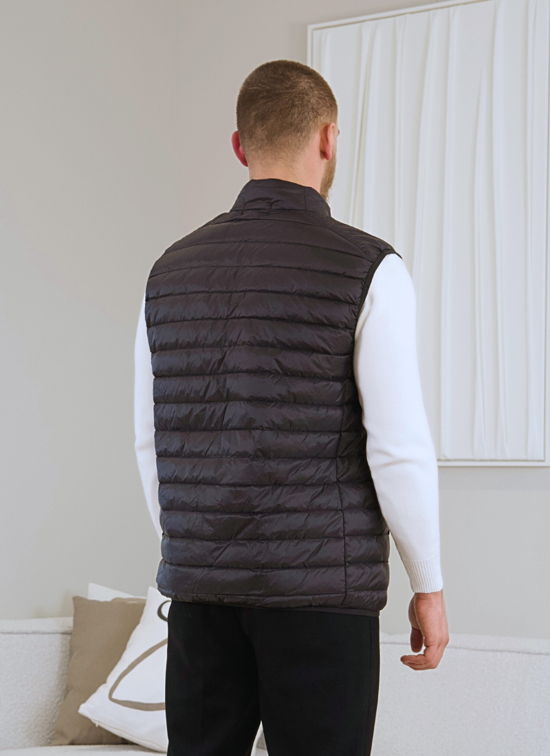 Lightweight Down Vest - Black